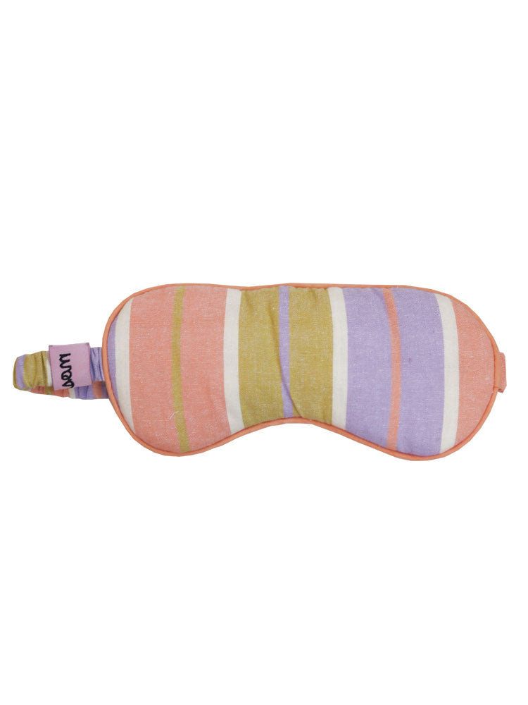 Miami Stripe Eye Mask by Mosey Me