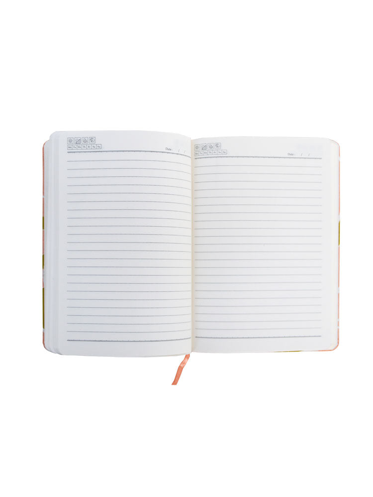 Flowerbed A5 Notebook