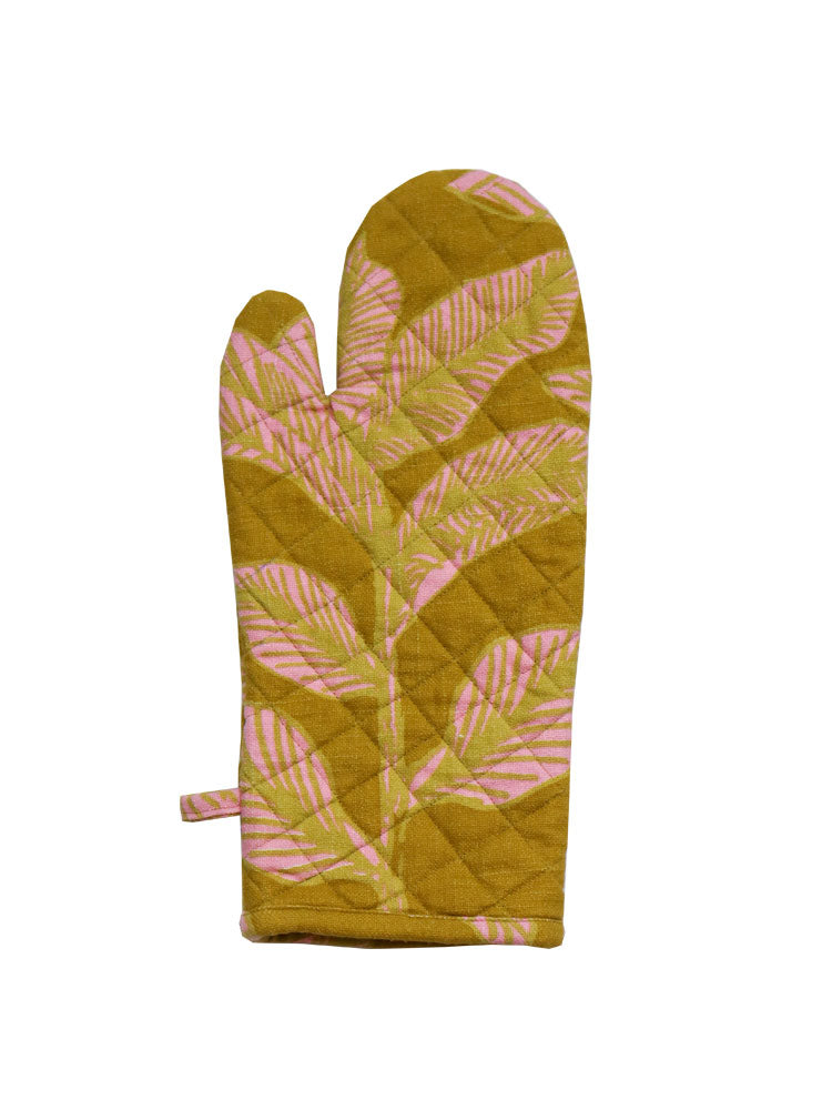 Meridian Gold Oven Mitt by Mosey Me