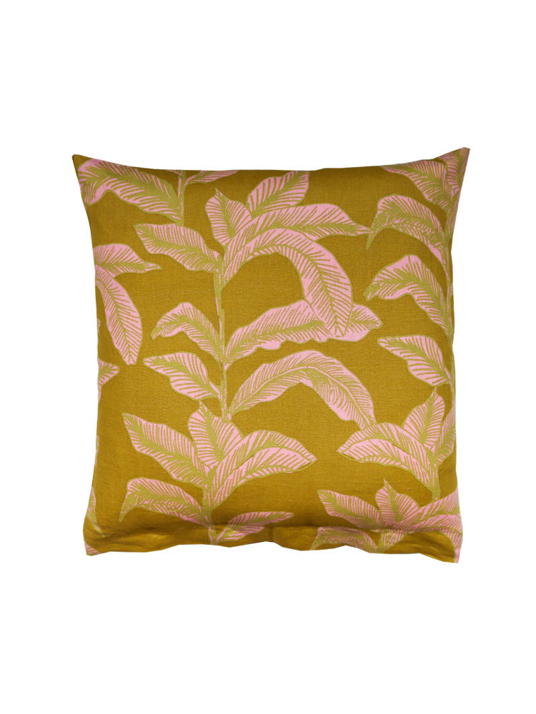 Meridian Gold Euro Pillowcase Set by Mosey Me