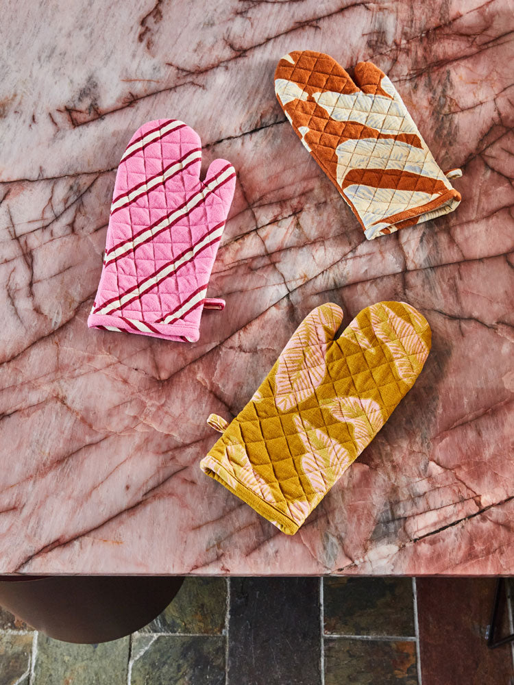 Meridian Gold Oven Mitt by Mosey Me