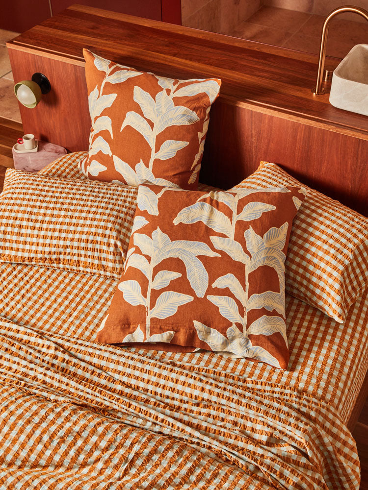 Meridian Coco Euro Pillowcase Set by Mosey Me
