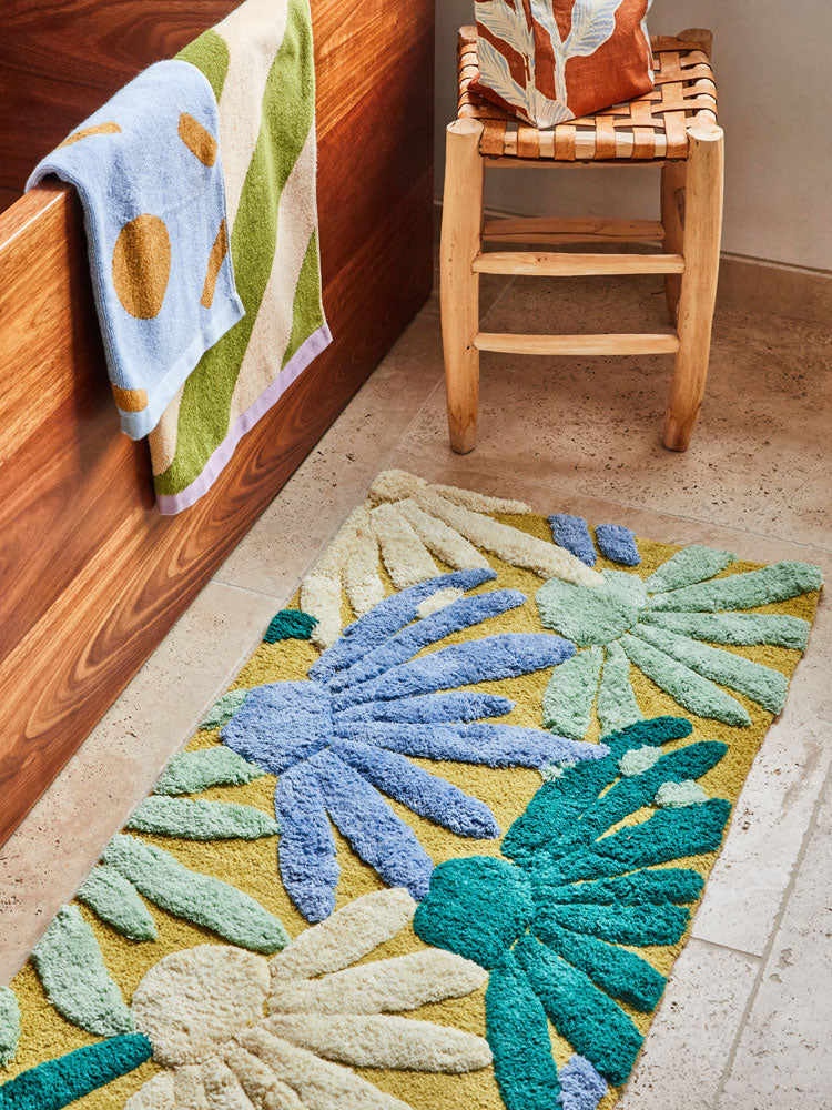 Margarita Bath Runner by Mosey Me