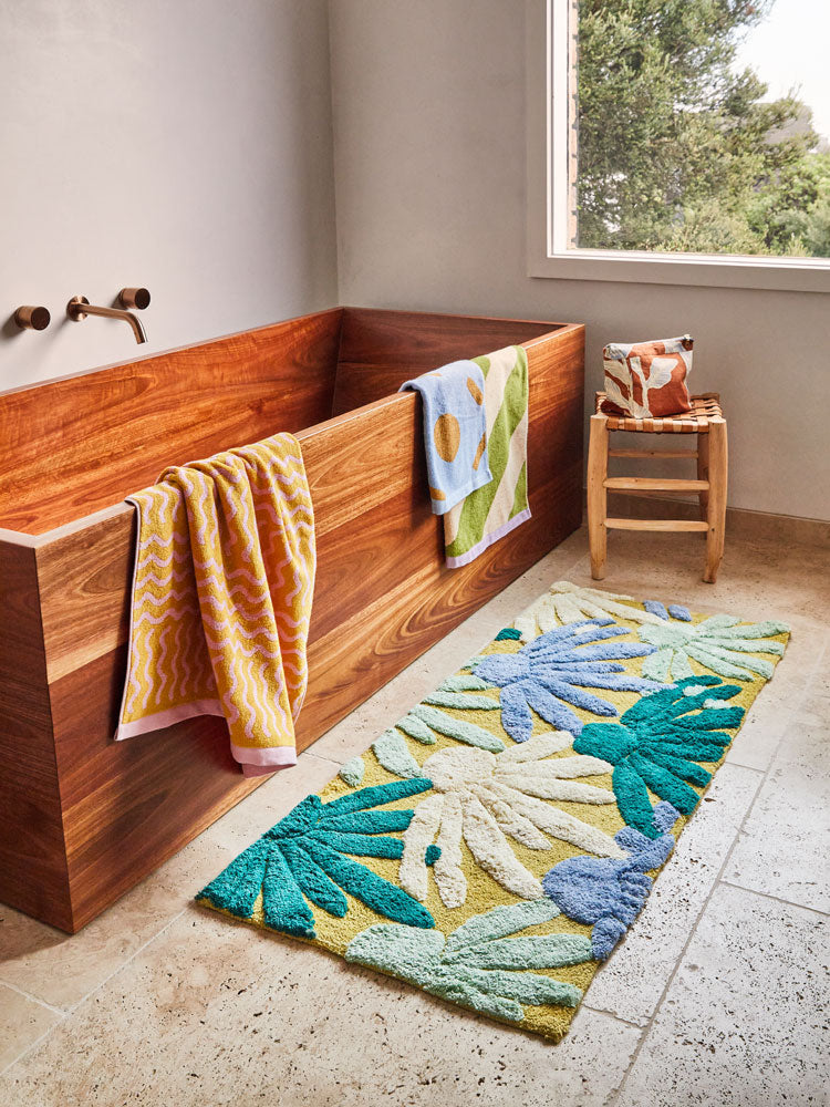 Margarita Bath Runner by Mosey Me
