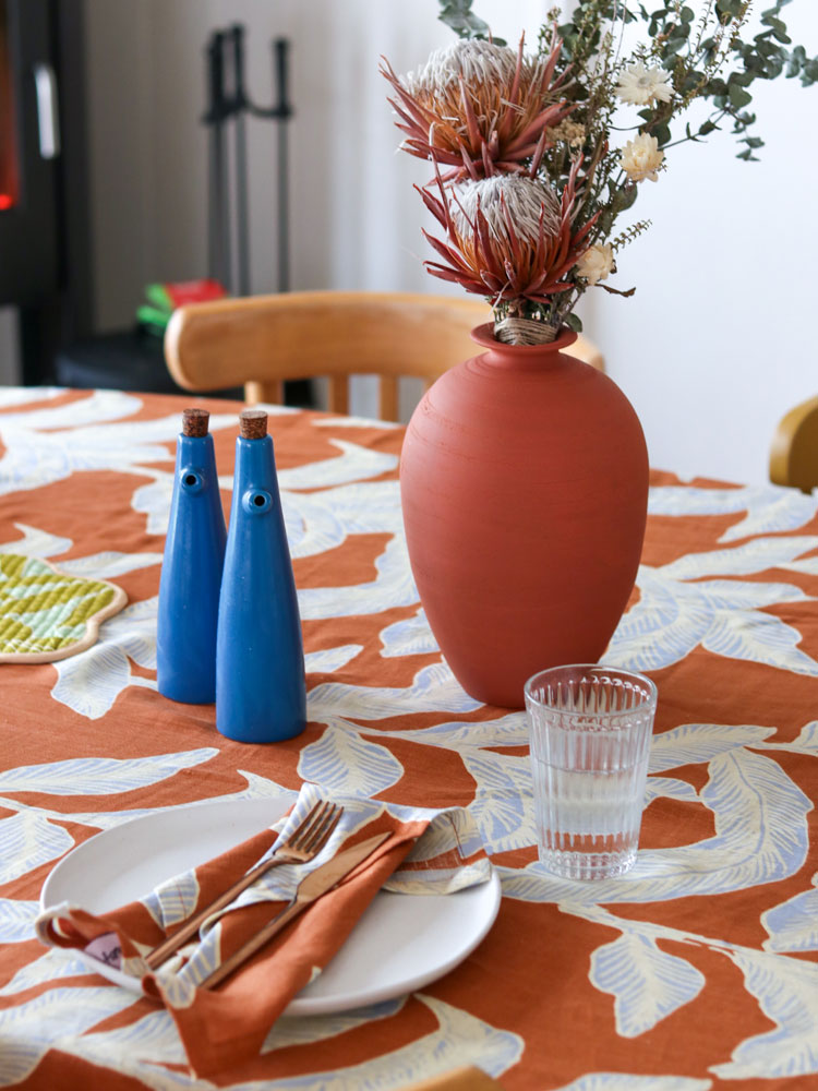 Meridian Coco Tablecloth by Mosey Me