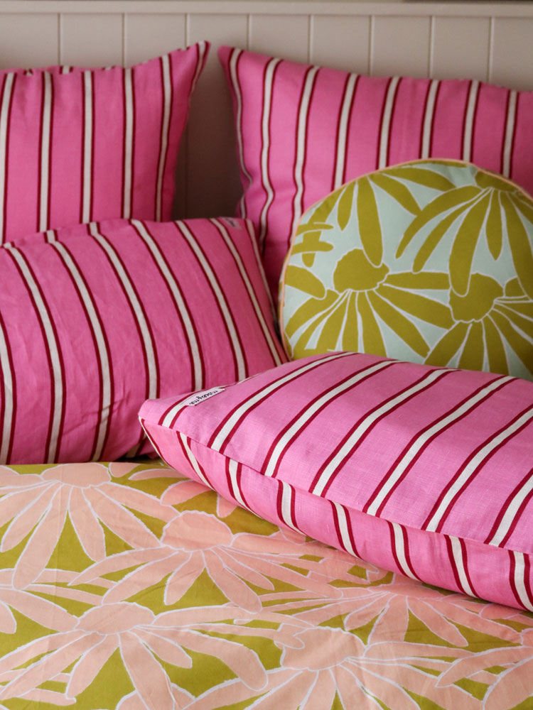 Margarita Peach Flat Sheet by Mosey Me