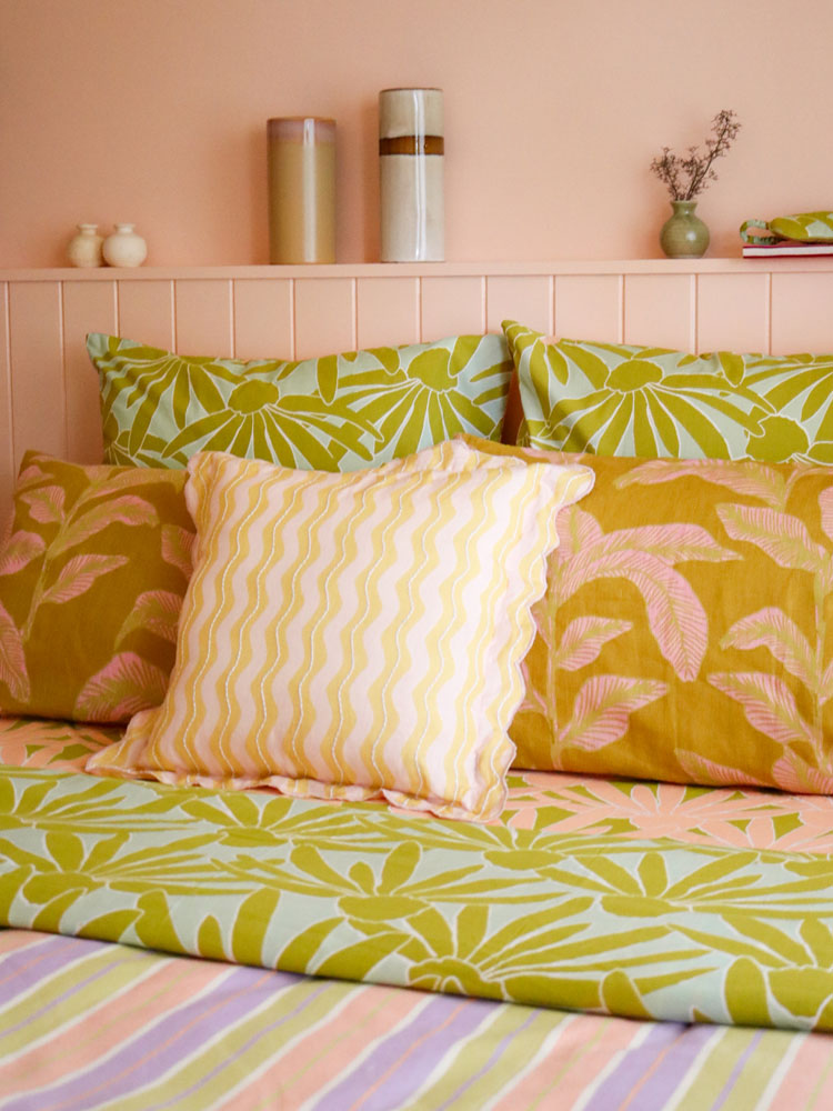 Margarita Mint Flat Sheet by Mosey Me