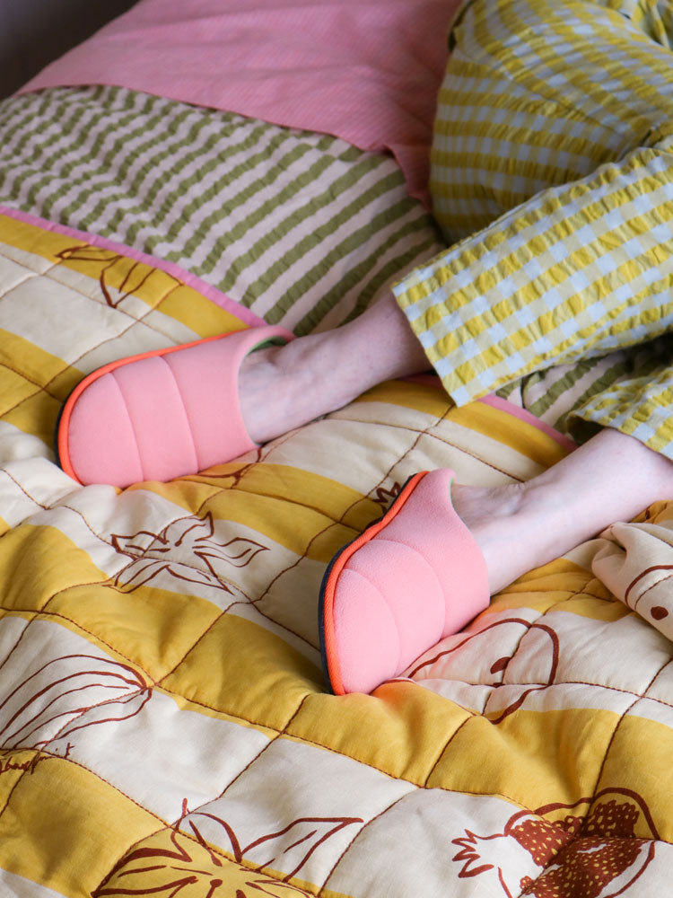 Cloud Slipper in Peach by Mosey Me