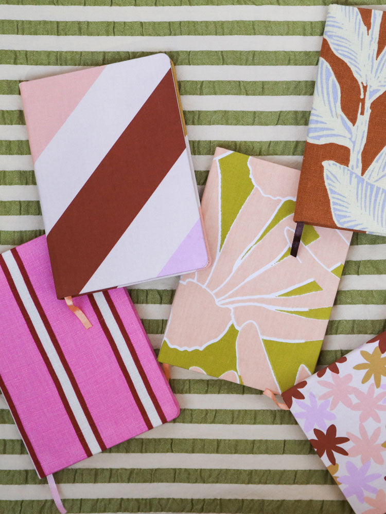 Crimson Maypole A5 Notebook by Mosey Me