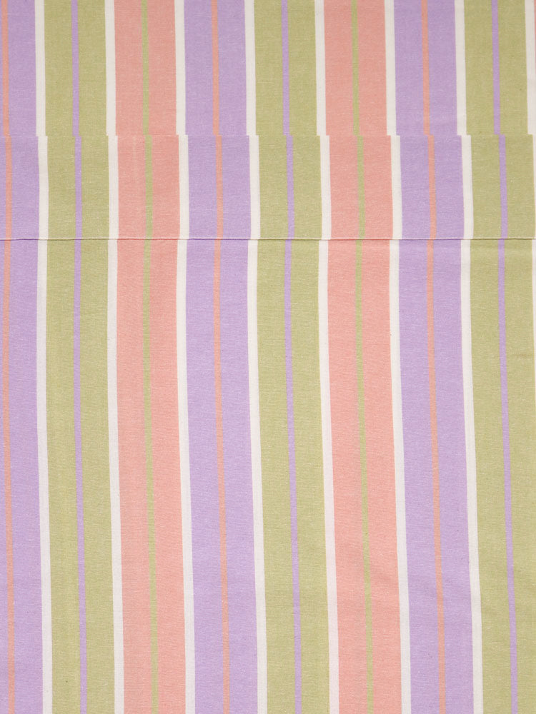 Miami Stripe Flat Sheet by Mosey Me