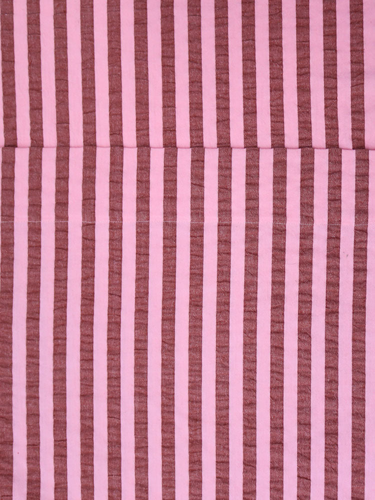 Sundae Seersucker Flat Sheet by Mosey Me