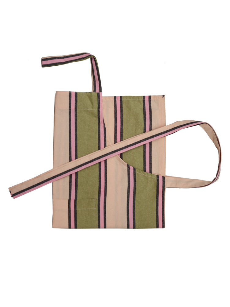 Carnival Stripe Apron by Mosey Me