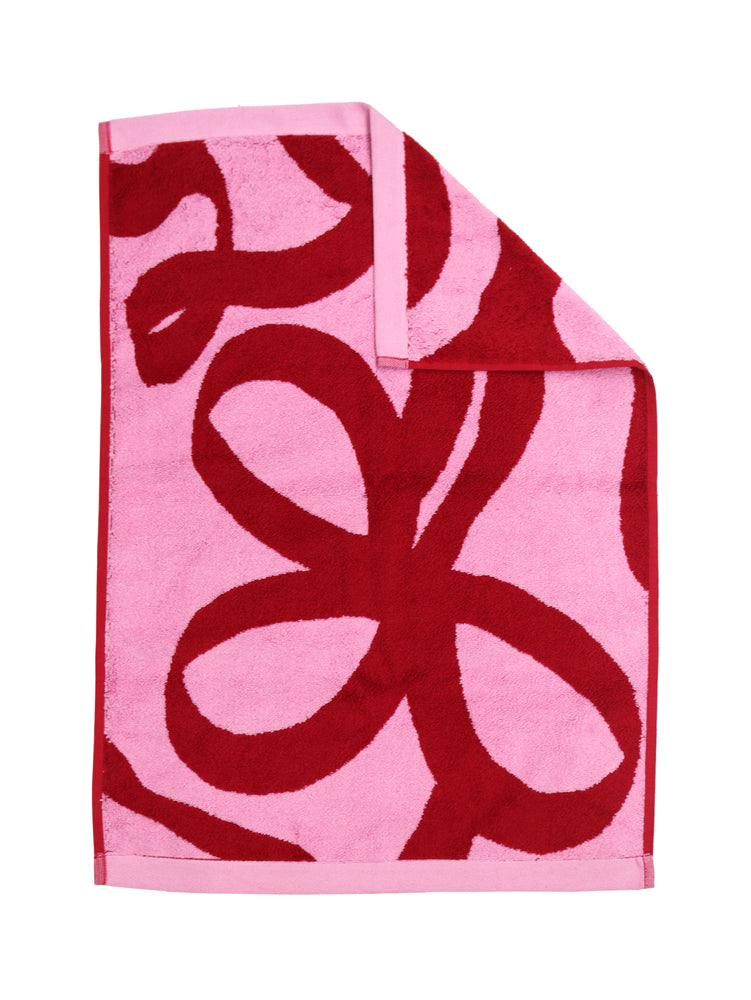 Ribbon Hand Towel by Mosey Me