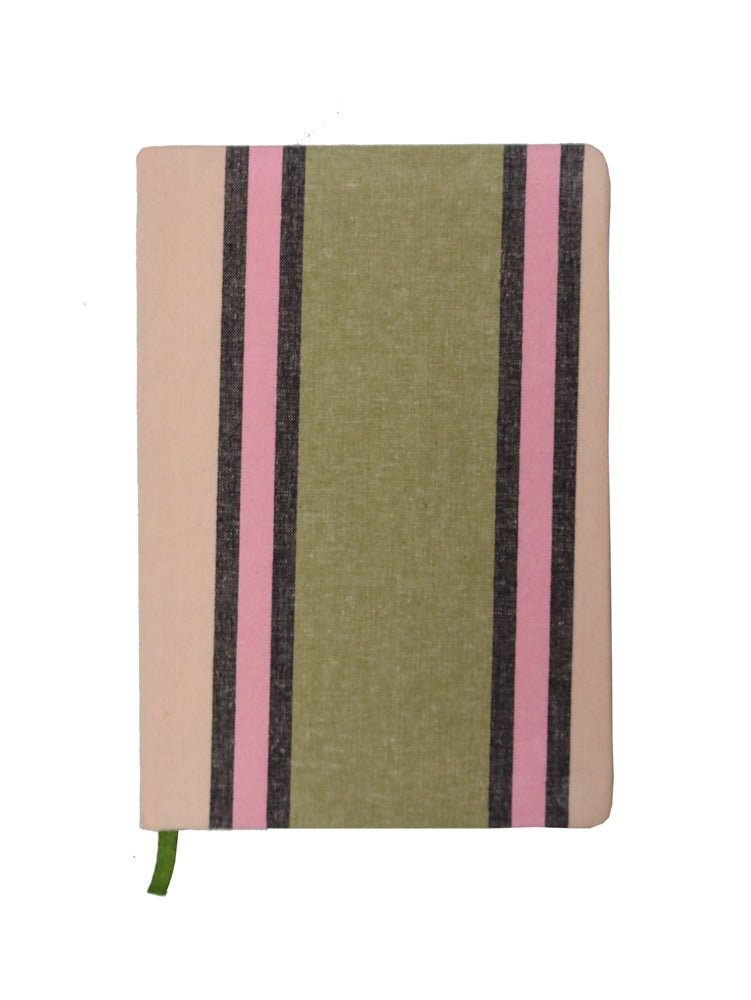 Carnival Stripe A5 Notebook by Mosey Me