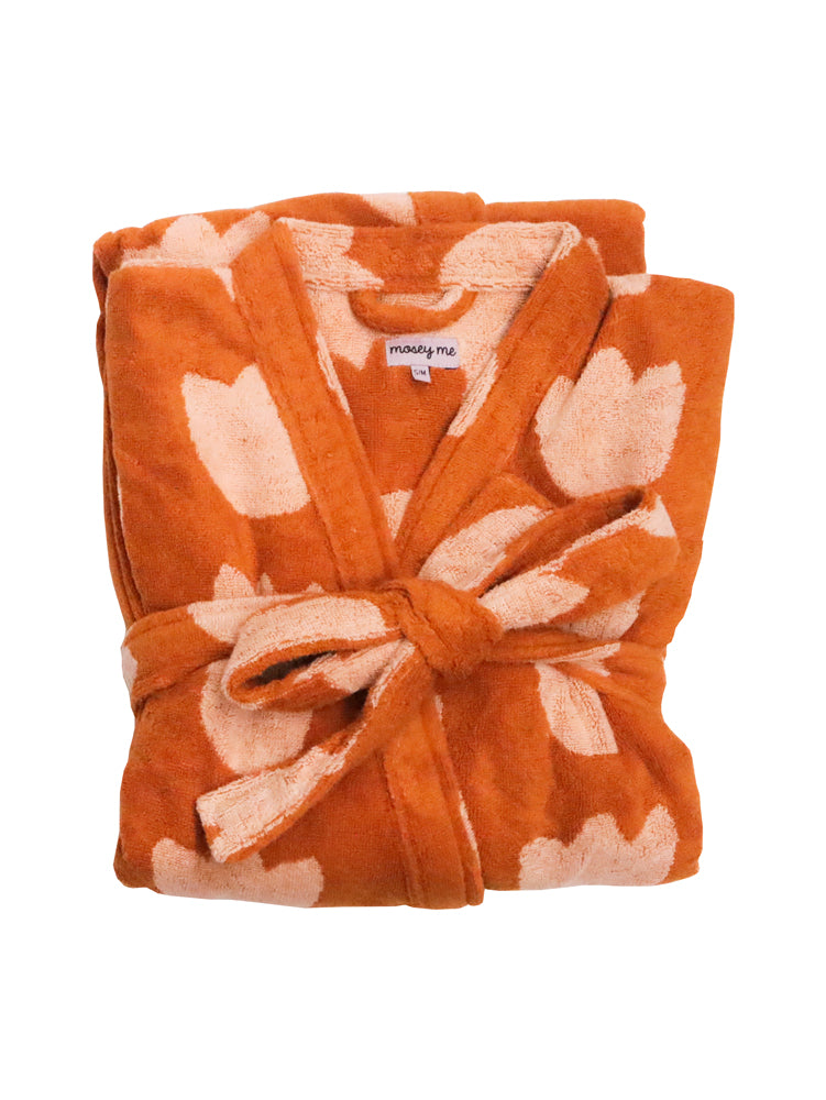 Tulip Terry Robe by Mosey Me