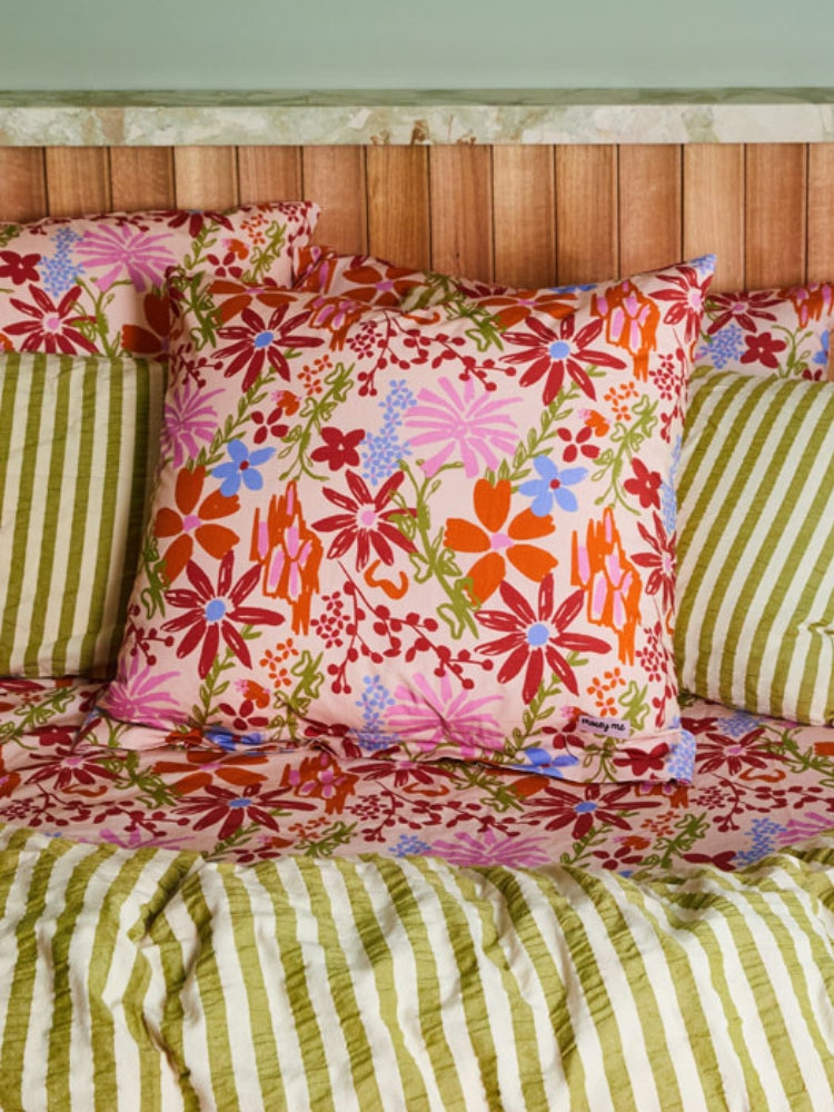 Winter Garden Euro Pillowcase Set by Mosey Me