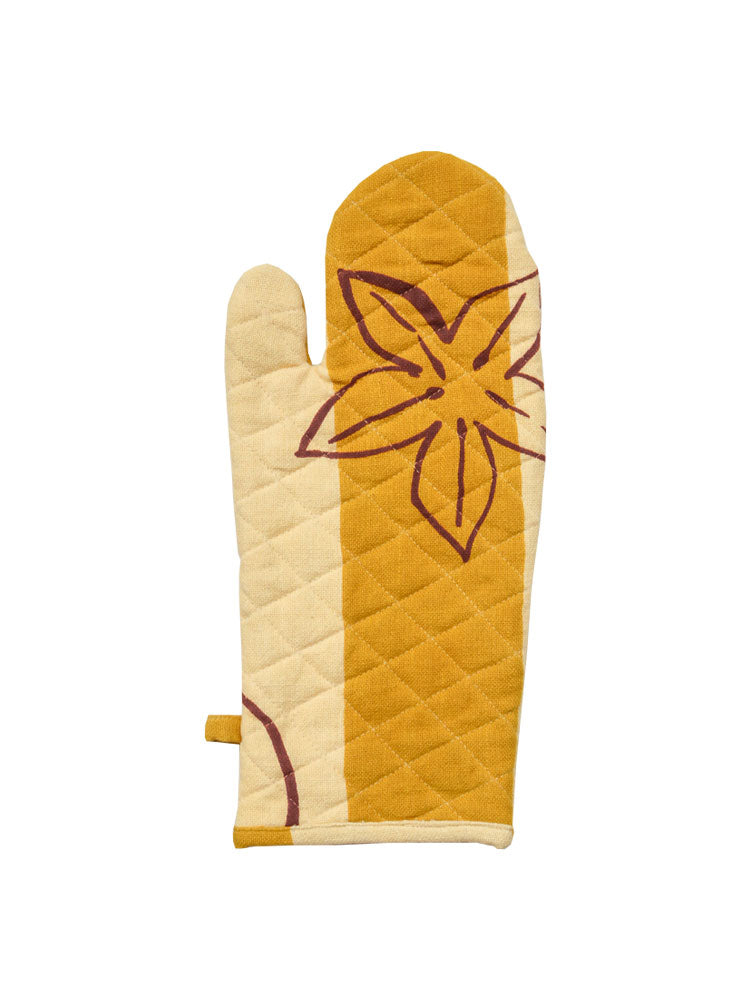 Winter Fruit Oven Mitt by Mosey Me