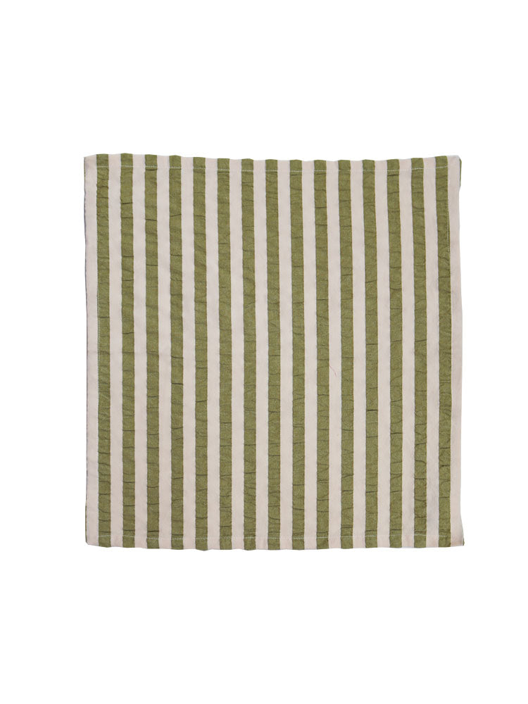 Seersucker Stripe Napkin Set by Mosey Me