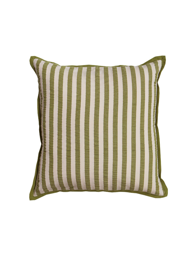 Seersucker Stripe Cushion  by Mosey Me