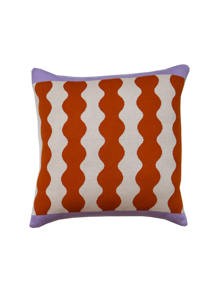 Totem Knitted Cushion  by Mosey Me