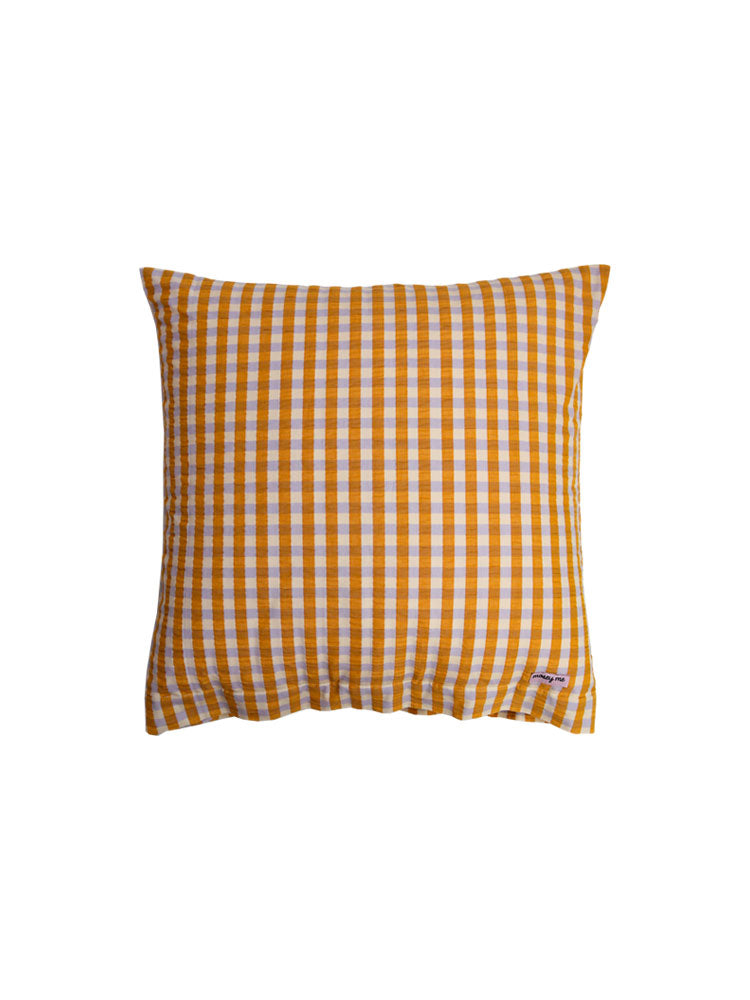 Mango Seersucker Euro Pillowcase Set  by Mosey Me