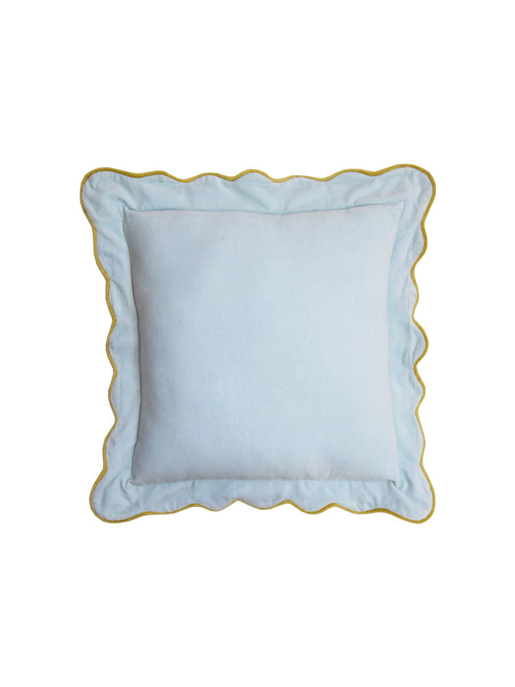 Blue Velvet Cushion  by Mosey Me