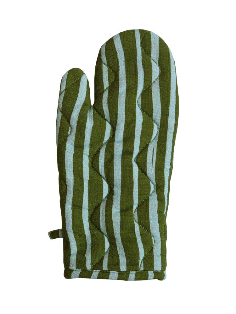 Strokes Oven Mitt - Guacamole
