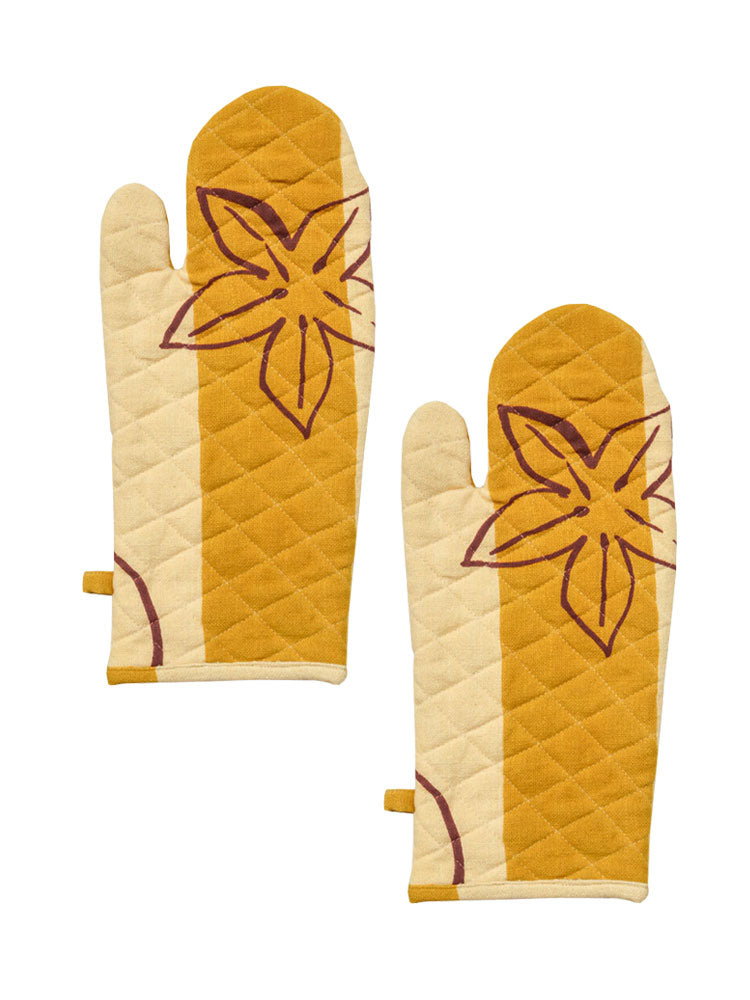 Oven Mitt Bundle - Winter Fruit by Mosey Me