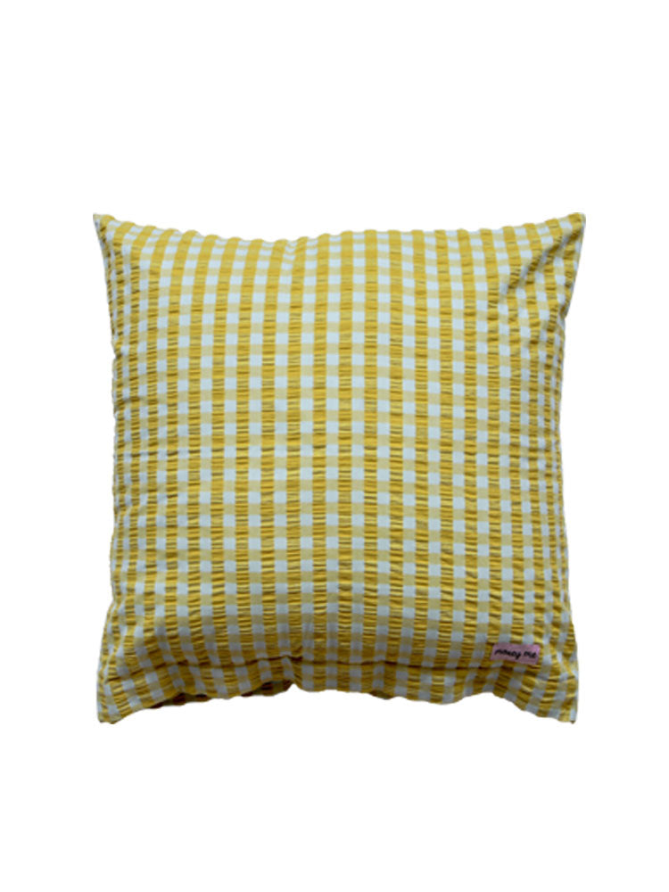 Mosey Me Citrus Seersucker Euro Pillowcase Set - Main Image