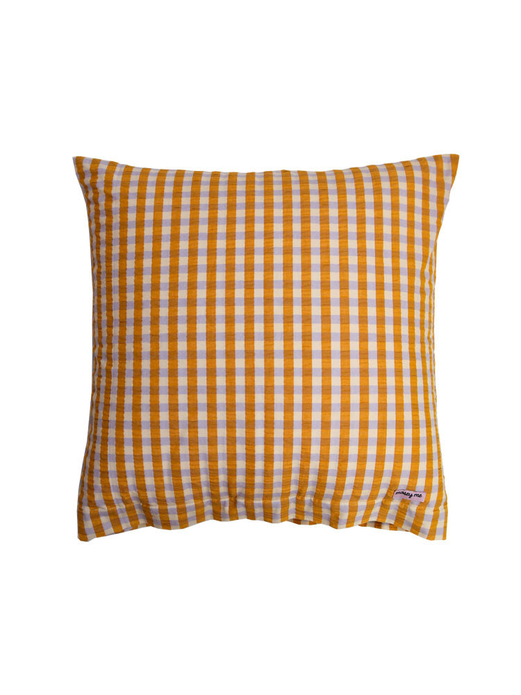 Mango Seersucker Euro Pillowcase Set