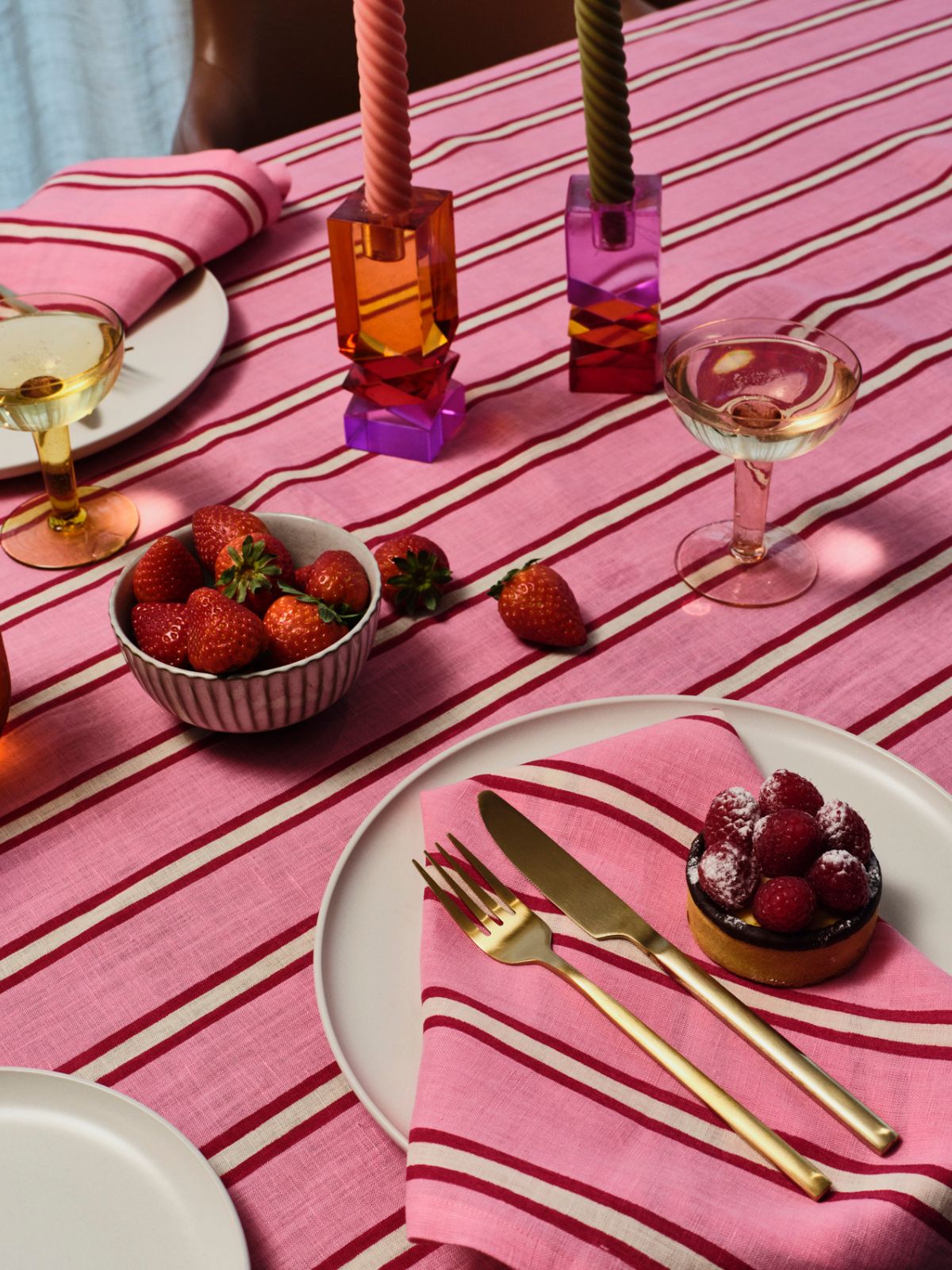 Raspberry Stripe