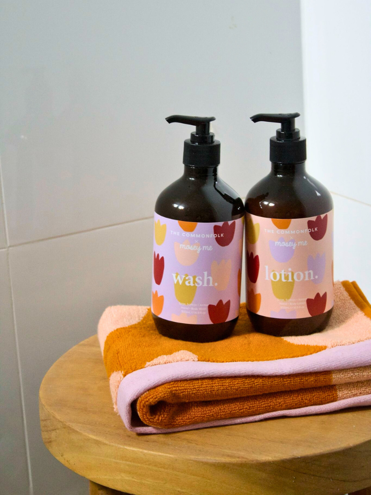 The Commonfolk x Mosey Me Wash + Lotion Kit  by Mosey Me