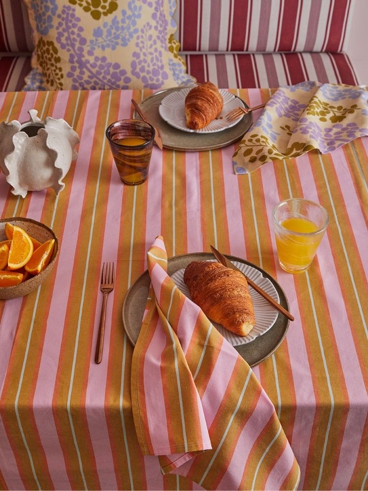 Sunrise Stripe Napkin Set