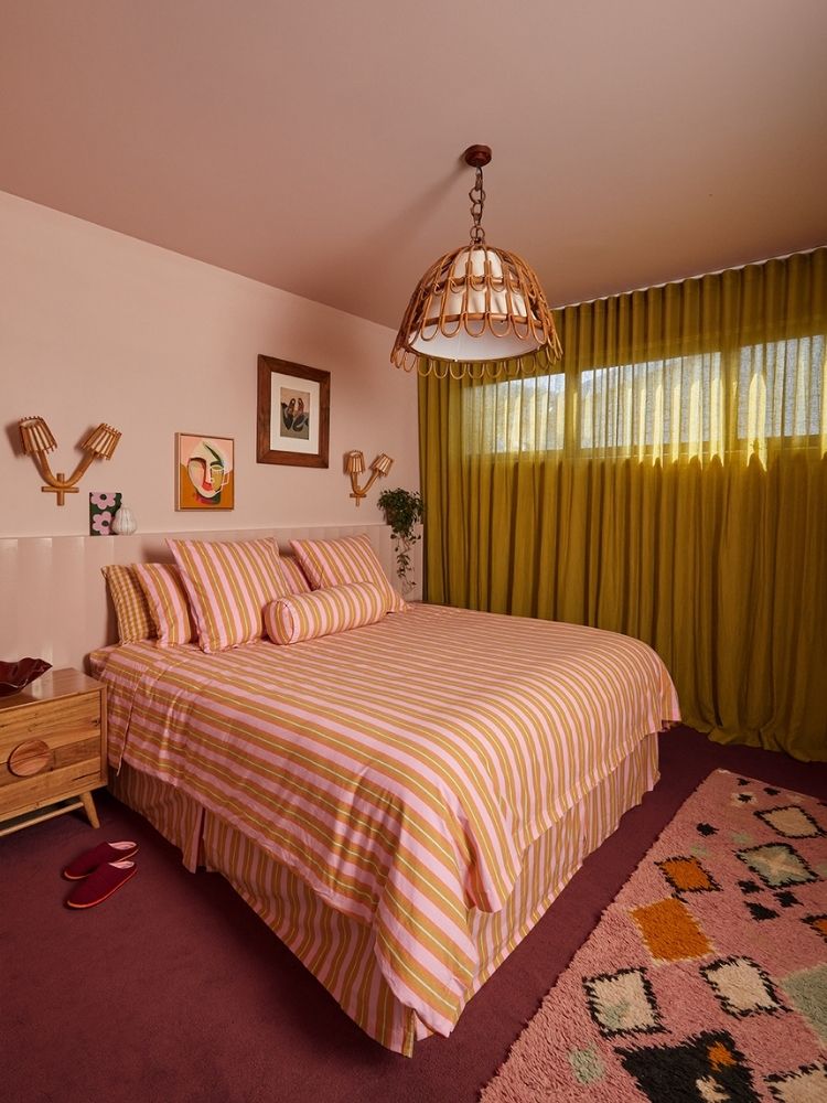 Sunrise Stripe Euro Pillowcase Set