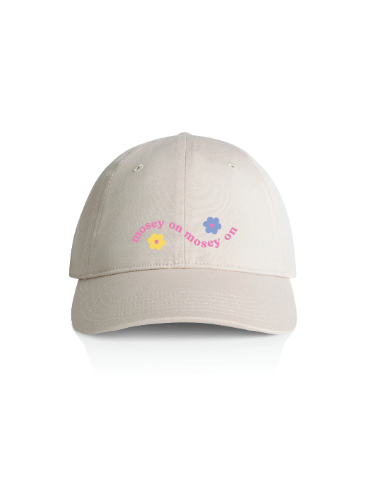 Mosey On Cap - Ecru