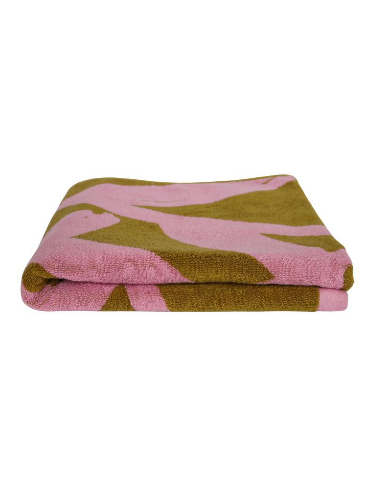 Abstract Bath Towel