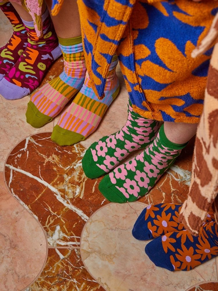 Flowerbed Socks