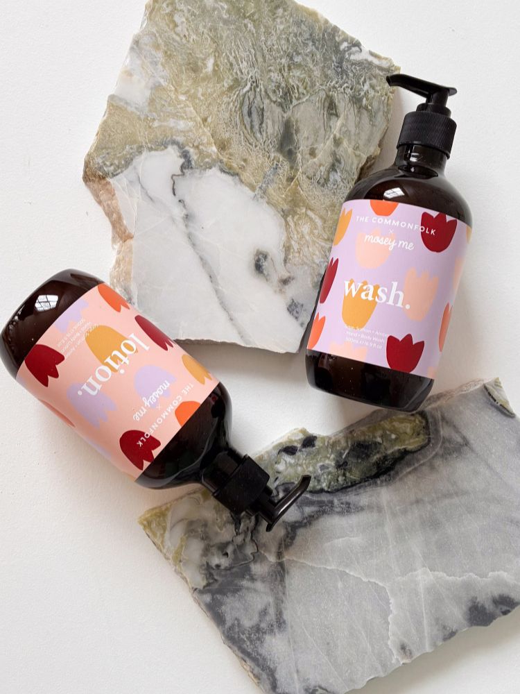 The Commonfolk x Mosey Me Wash + Lotion Kit  by Mosey Me