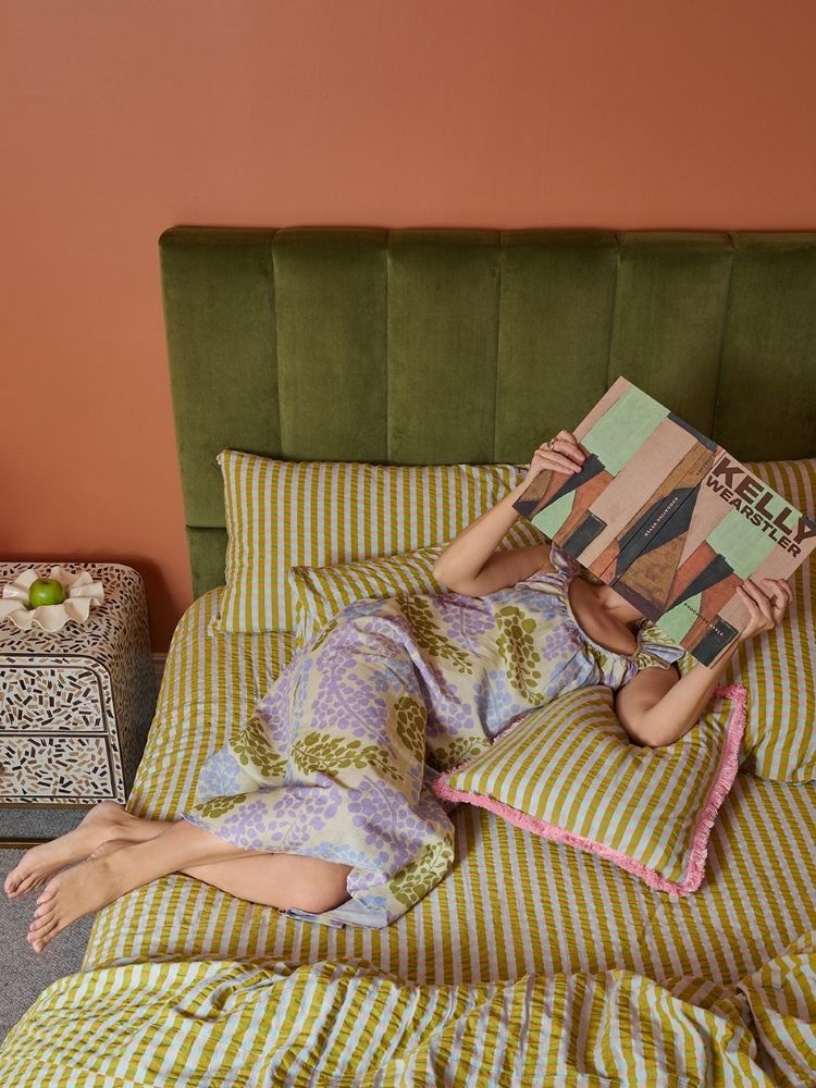 Pink Quartz Seersucker Standard Pillowcase Set