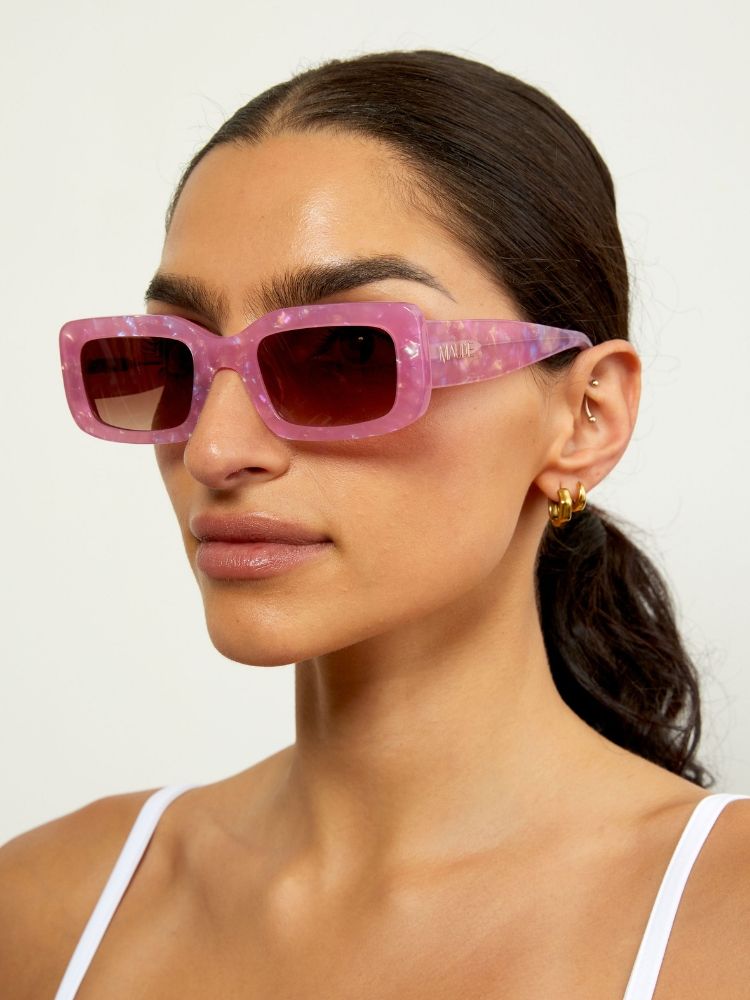 MAUDE X Mosey Me Bella Sunglasses in Candy