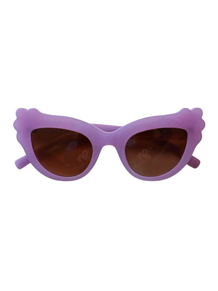 MAUDE X Mosey Me Posy Sunglasses in Orchid