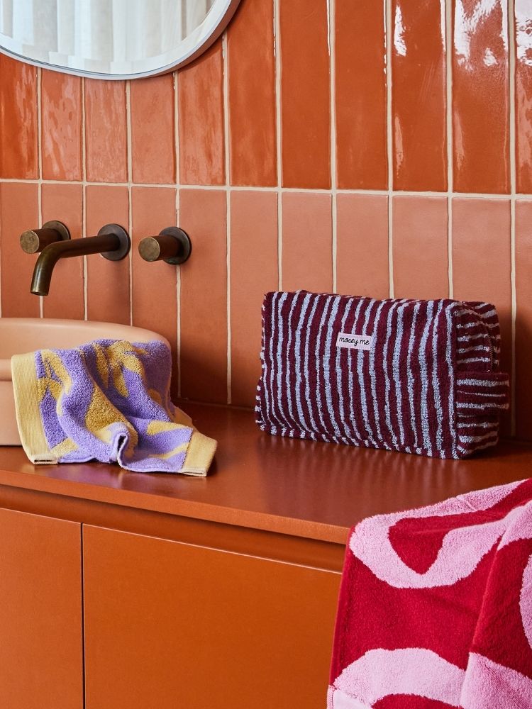 Strokes Terry Toiletry Bag