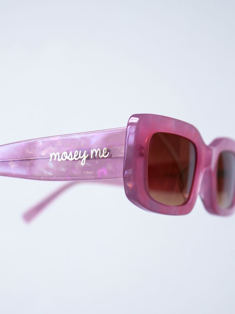 MAUDE X Mosey Me Bella Sunglasses in Candy