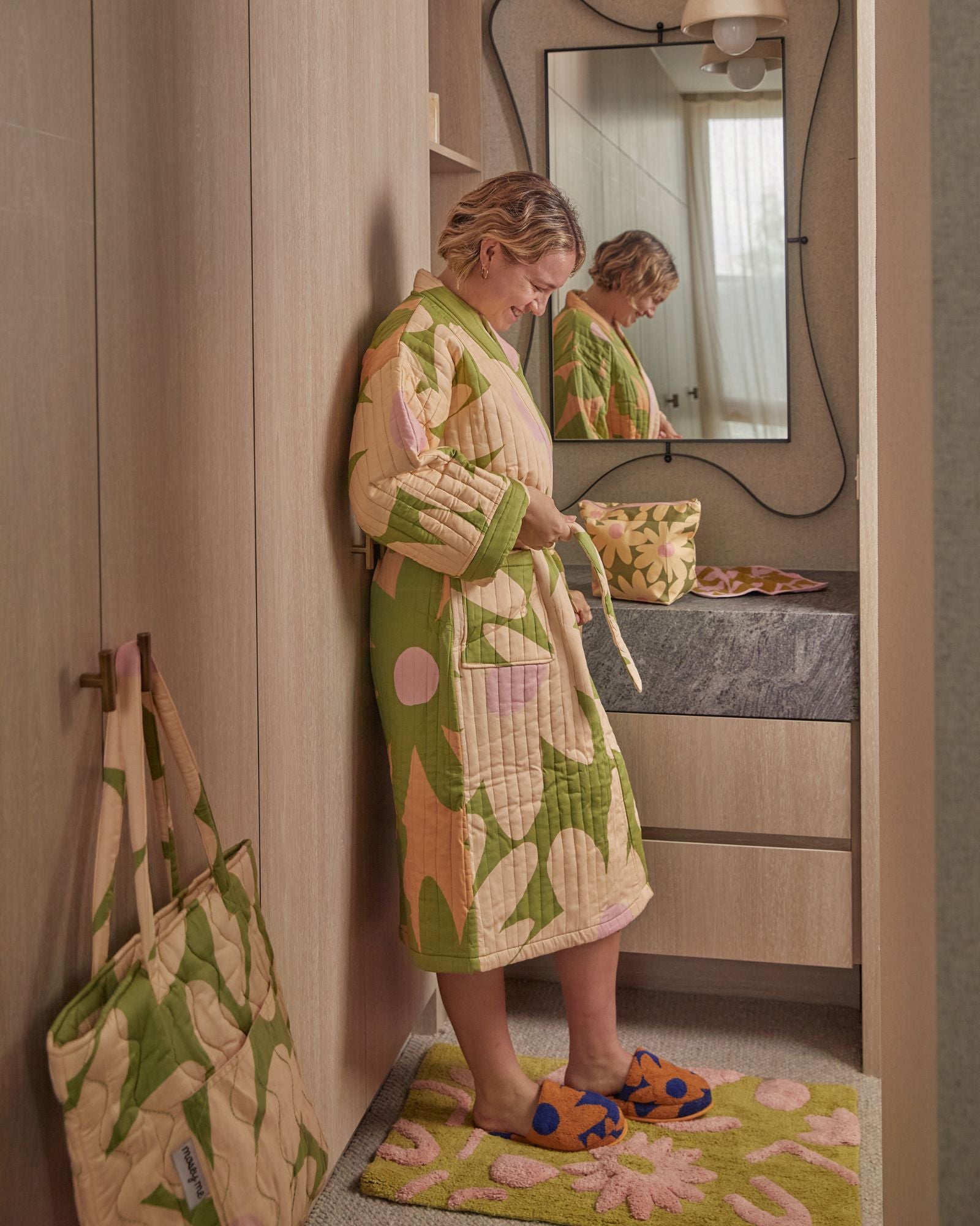 Marlo Quilted Robe