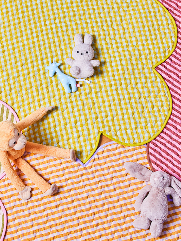 Pistachio Seersucker Playmat