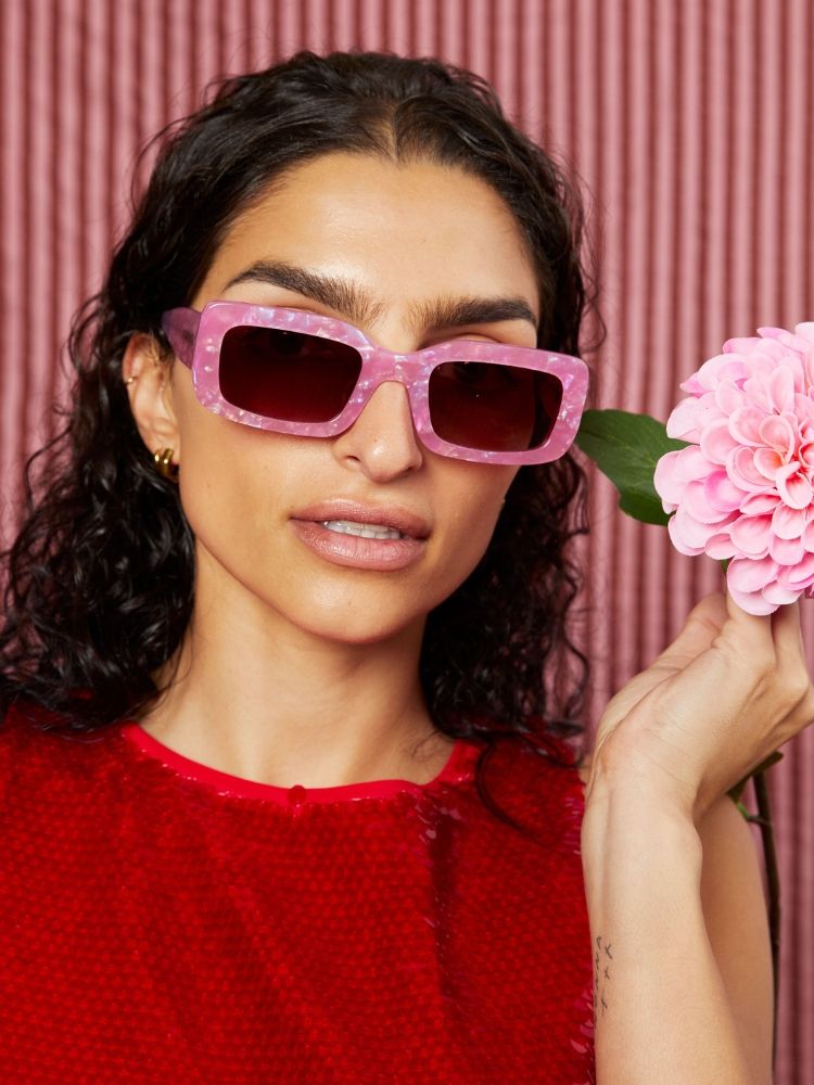MAUDE X Mosey Me Bella Sunglasses in Candy