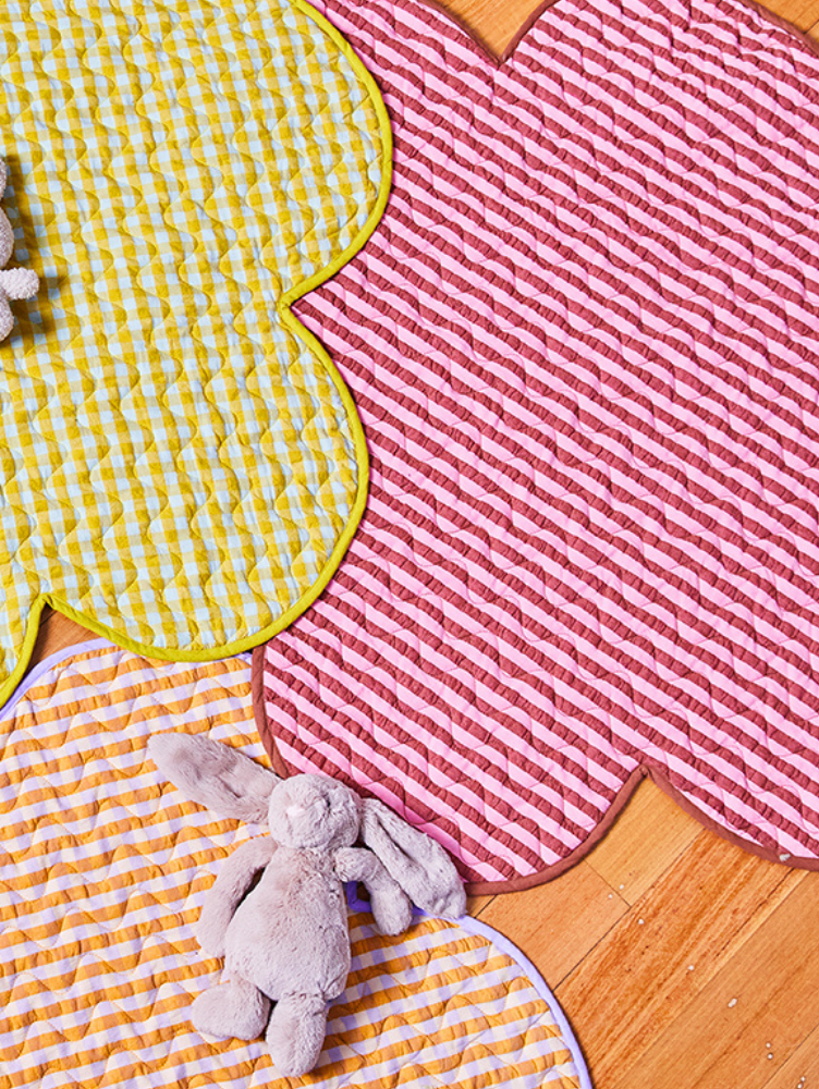 Sundae Seersucker Playmat