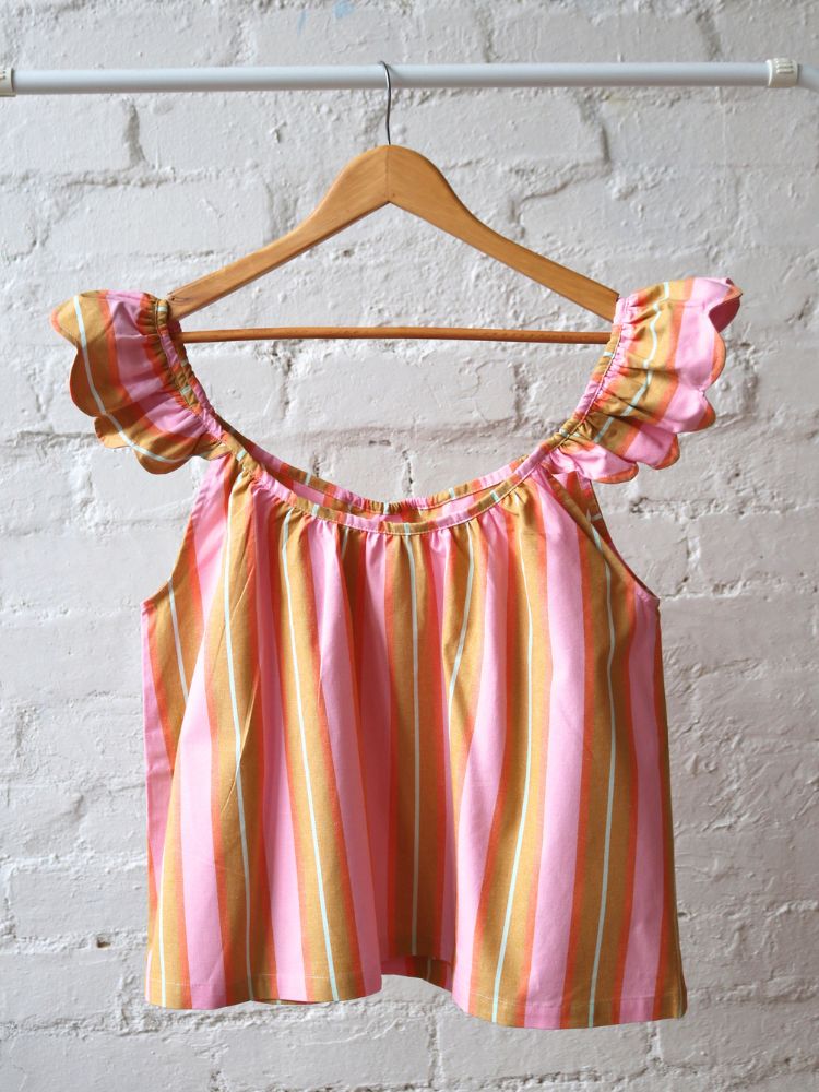 Sunrise Stripe Short Pyjama Set
