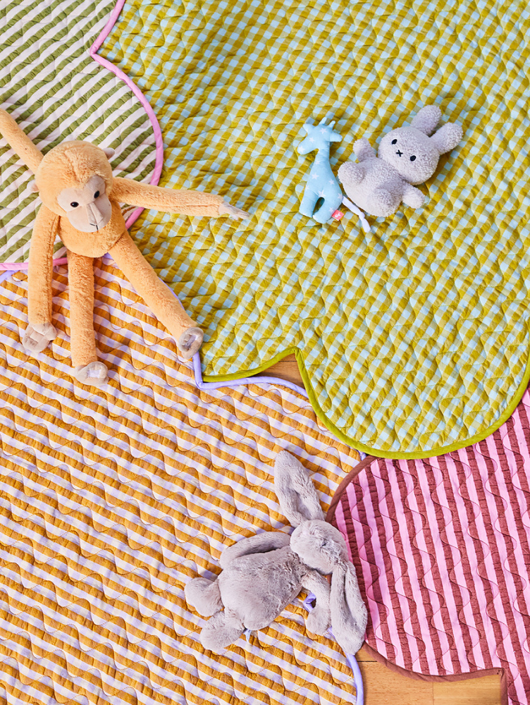 Mango Seersucker Playmat