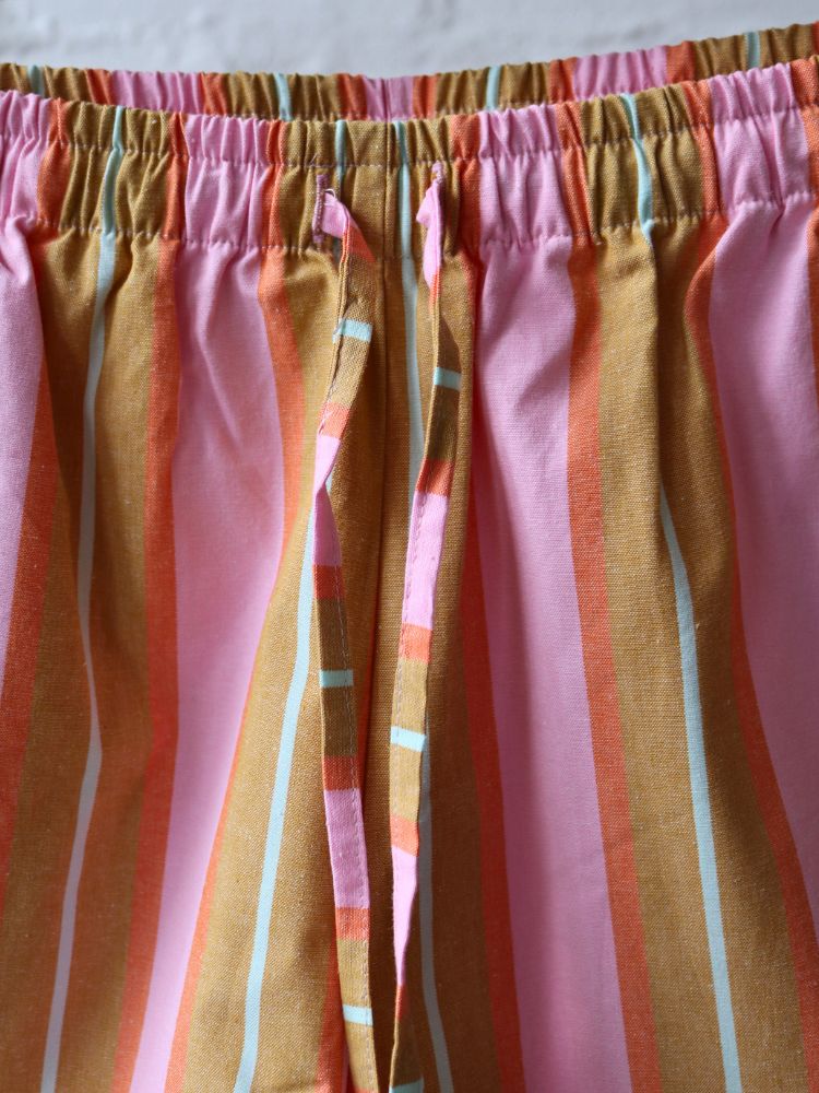 Sunrise Stripe Short Pyjama Set